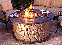 outdoor fire pit