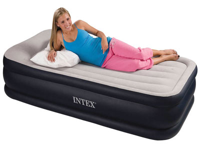 raised twin air mattress