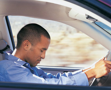 sleeping driver